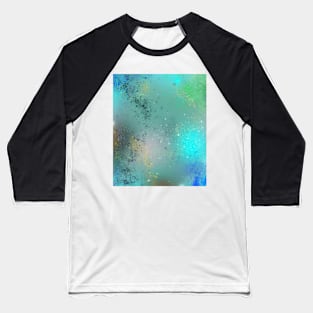 Fire Opal Gemstone Turquoise Baseball T-Shirt